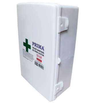 Trusa sanitara prim ajutor fixa omologata conform Ordin 427/2002 M.S. completa, 86 componente