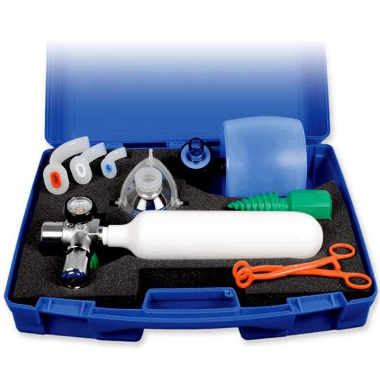 Kit de resuscitare SPEED 2 DINN cu butelie oxigen