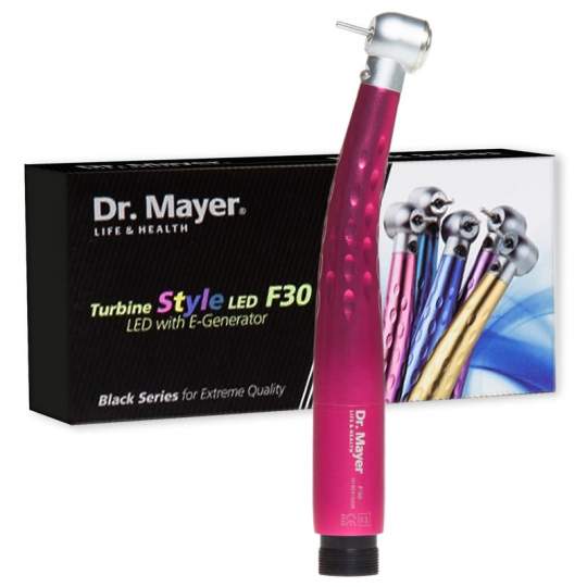 Turbina LED Style F30 pink Dr.Mayer - BORDEN / MIDWEST