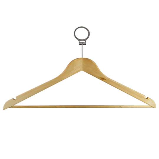 Umerase lemn 44cm cu bara din lemn si antifurt universal (1 bucata)