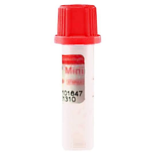 Microtainer biochimie capac rosu, activator de coagulare, volum aspiratie 0.5 ml (50 bucati)