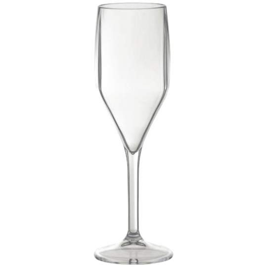 Pahar sampanie, incasabil, reutilizabil, acrilonitril stiren (SAN), 150ml transparent (1 buc.)