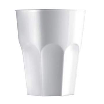 Pahar shot, incasabil, reutilizabil, acrilonitril stiren (SAN), 40ml alb (1 buc.)