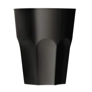 Pahar shot, incasabil, reutilizabil, acrilonitril stiren (SAN), 40ml negru (1 buc.)