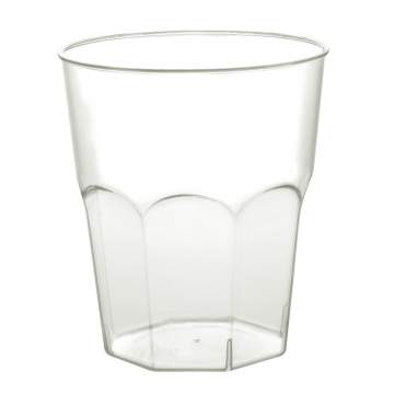 Pahar shot, incasabil, reutilizabil, acrilonitril stiren (SAN), 40ml transparent (1 buc.)