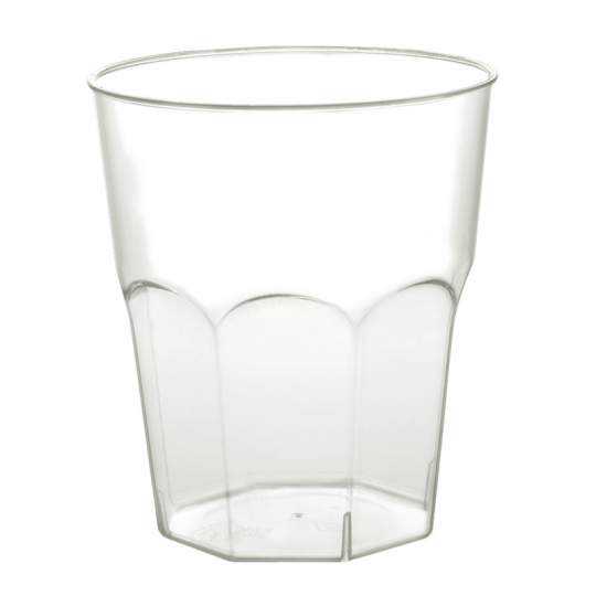 Pahar shot, incasabil, reutilizabil, acrilonitril stiren (SAN), 40ml transparent (1 buc.)