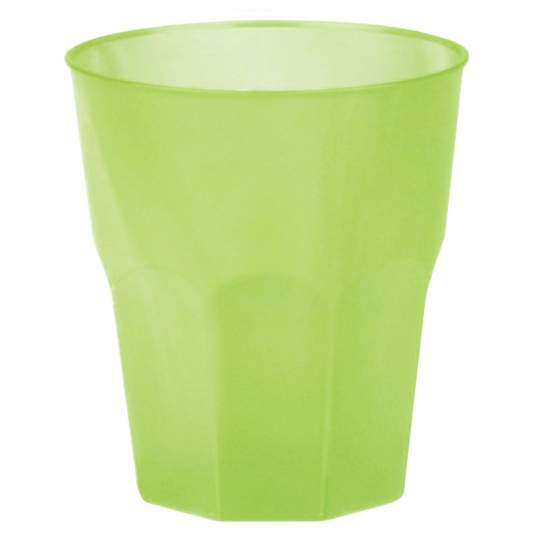 Pahar cocktail incasabil, reutilizabil, polipropilena (PP), 310ml verde (1 buc.)