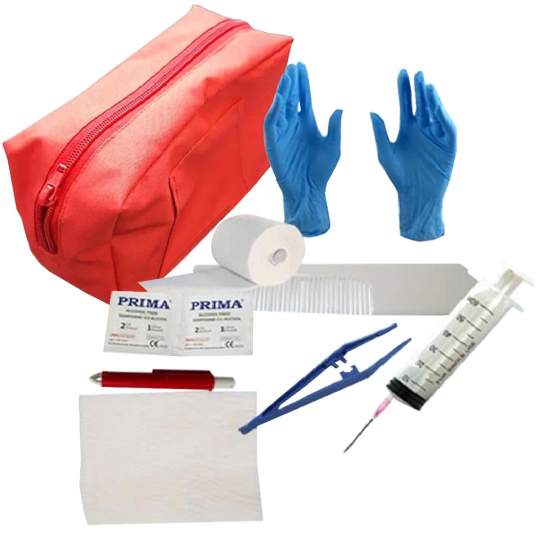 Trusa sanitara portabila de prim ajutor pentru animale Trusa sanitara portabila de prim ajutor pentru animale